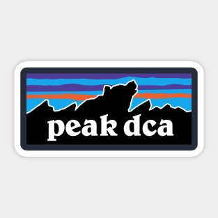 Peak DCA Sticker